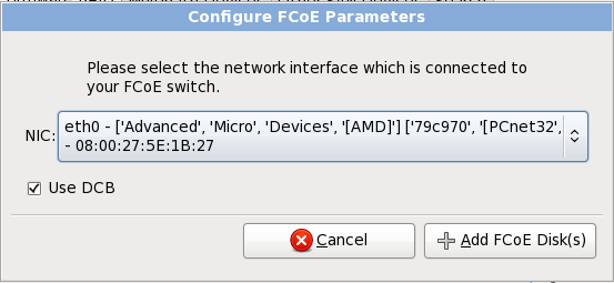 Configure FCoE Parameters